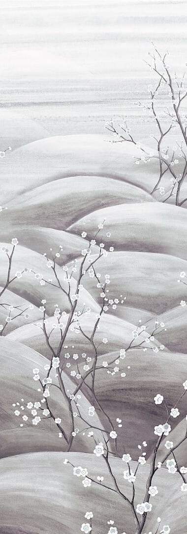 Mural kwitnące gałązki Masureel DGTRA5032 Sakura Traces