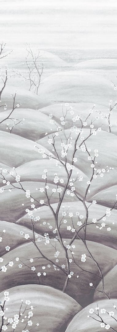 Mural kwitnące gałązki Masureel DGTRA5033 Sakura Traces