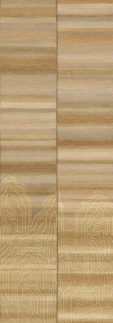 Mural linie górskie Masureel DGTRA8012 Iwa Traces