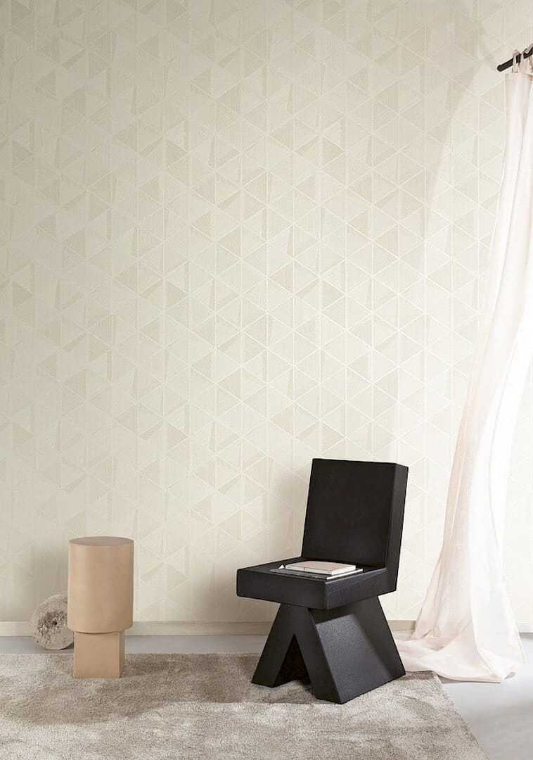 Tapeta geometryczna w trójkąty Masureel TRA102 Gisuke Traces