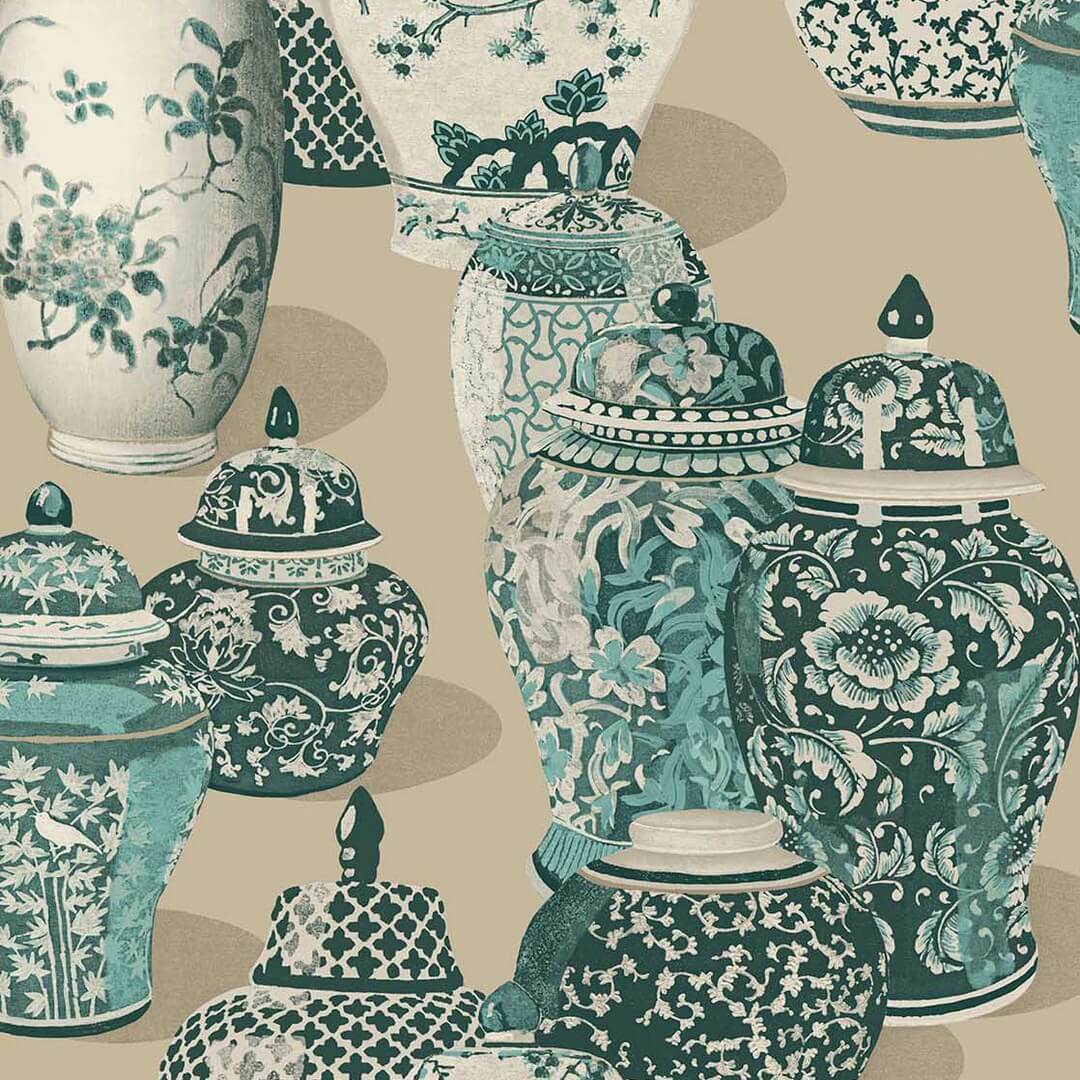 Tapeta z motywem porcelany Eijffinger 351215 Mauritshuis