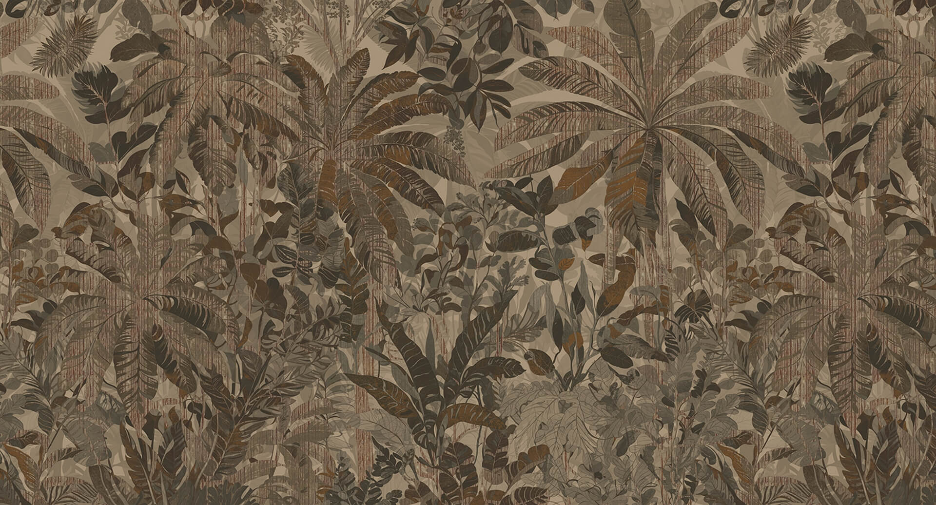 Fototapeta tropikalne liście Muance MU16004 Whispering Palms Ivory