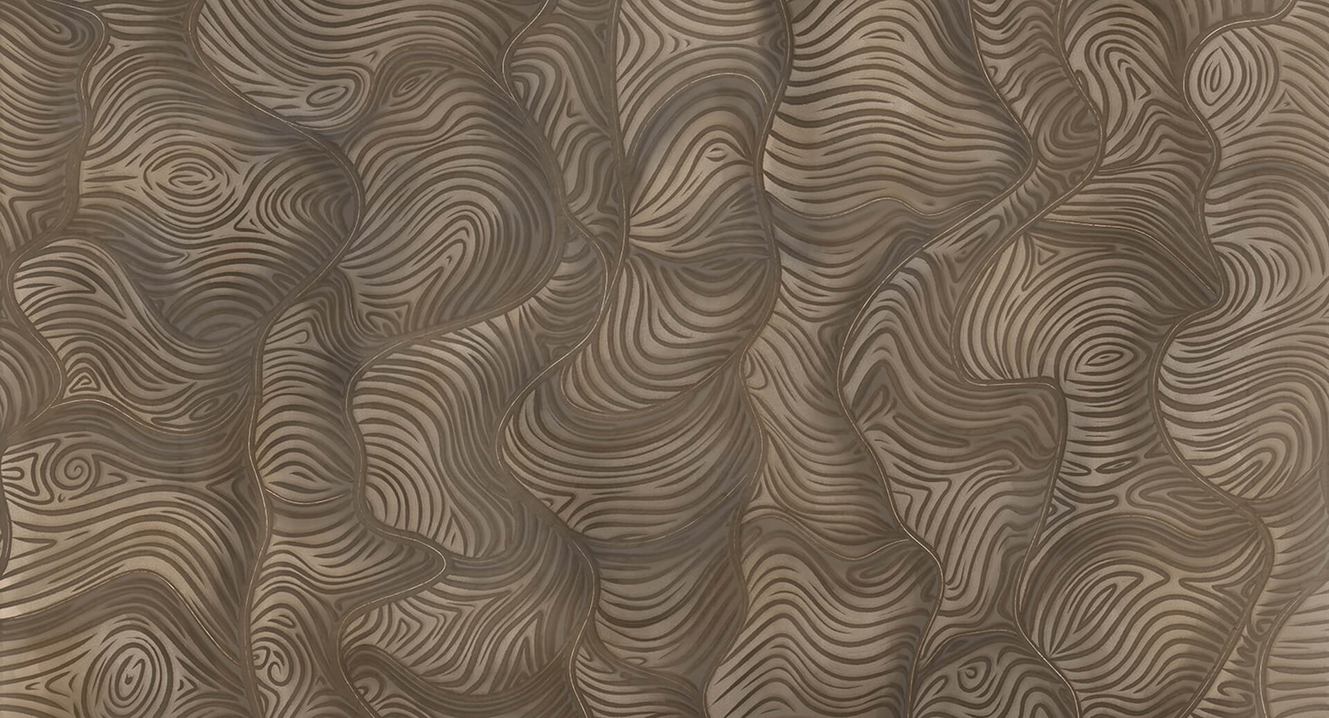 Fototapeta organiczne fale Muance MU16006 Manhattan Muse Ivory