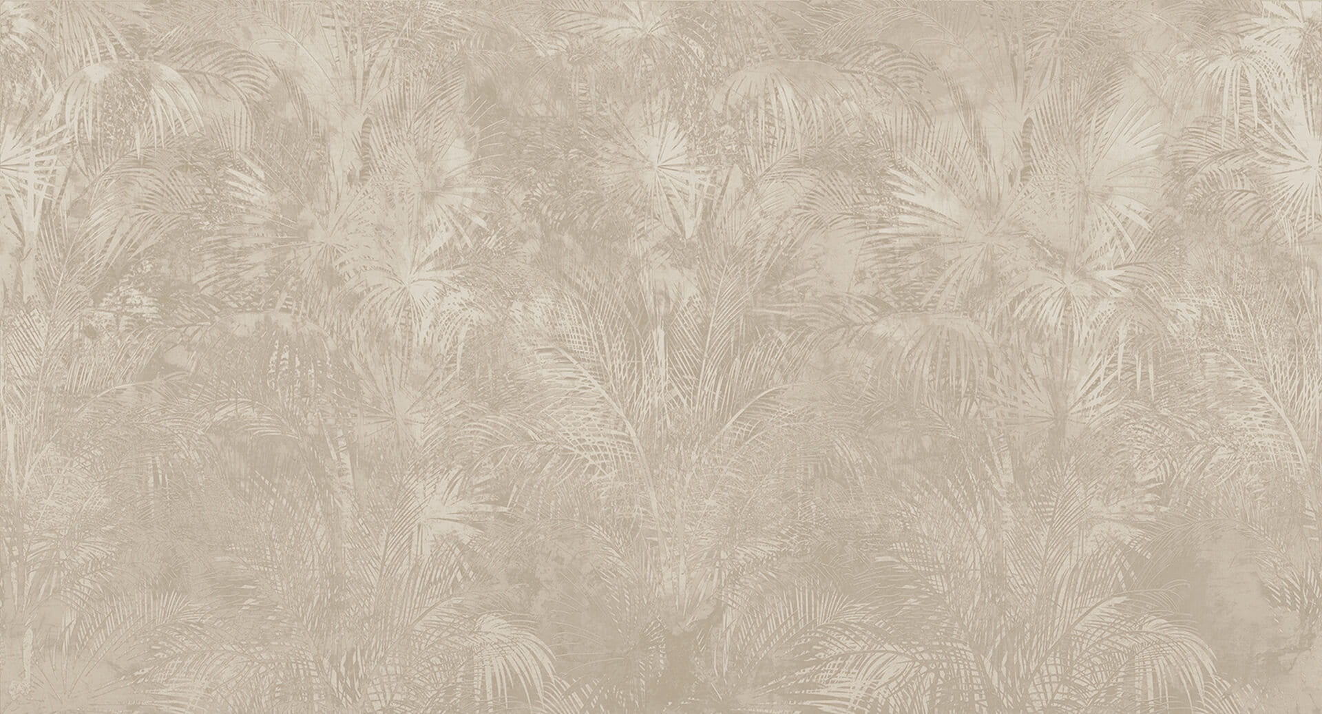 Fototapeta subtelne liście palmowe Muance MU16011 Beachfront Bliss Ivory