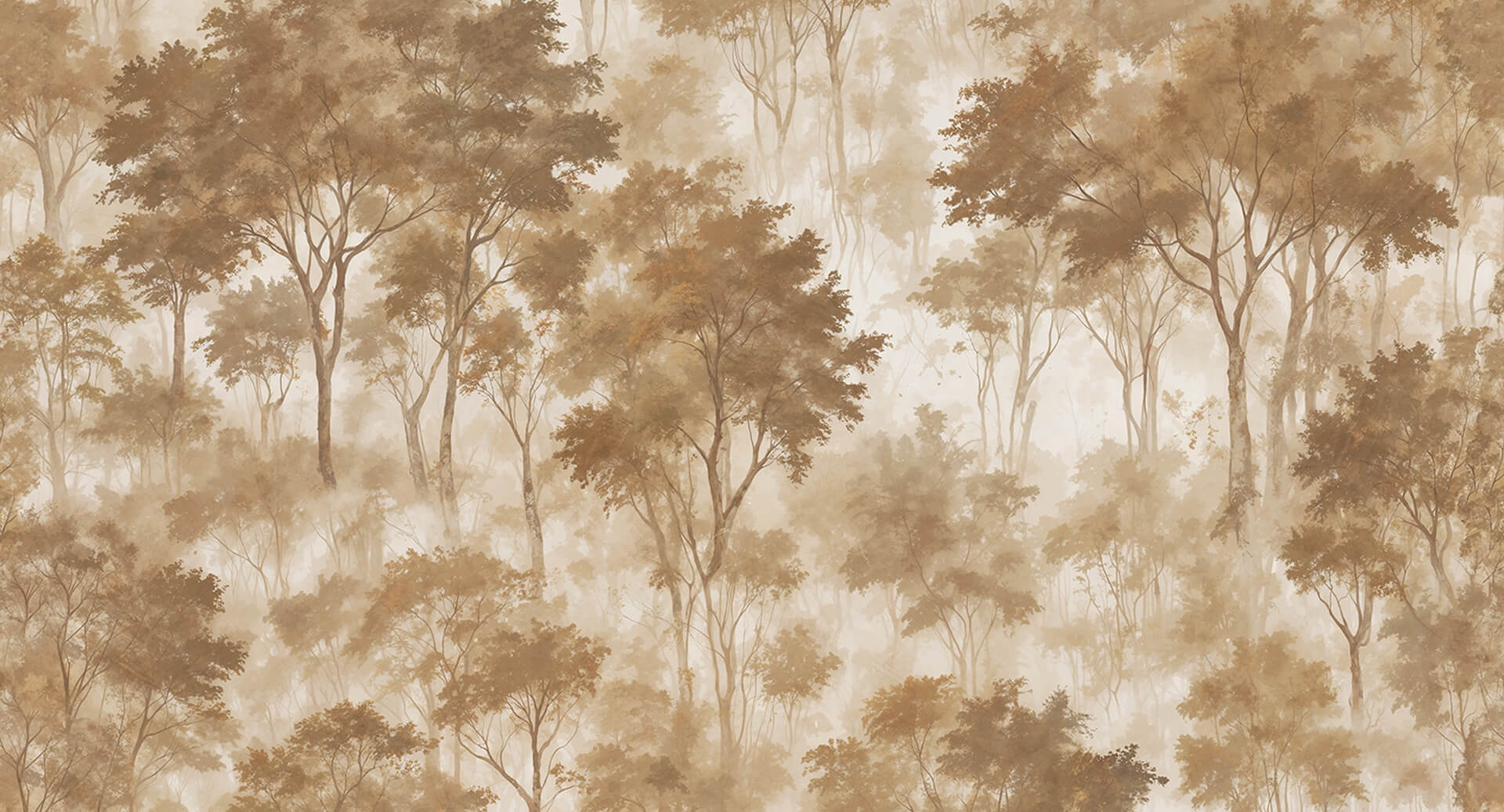 Fototapeta krajobraz drzew Muance MU16026 Hamton Breeze Ivory