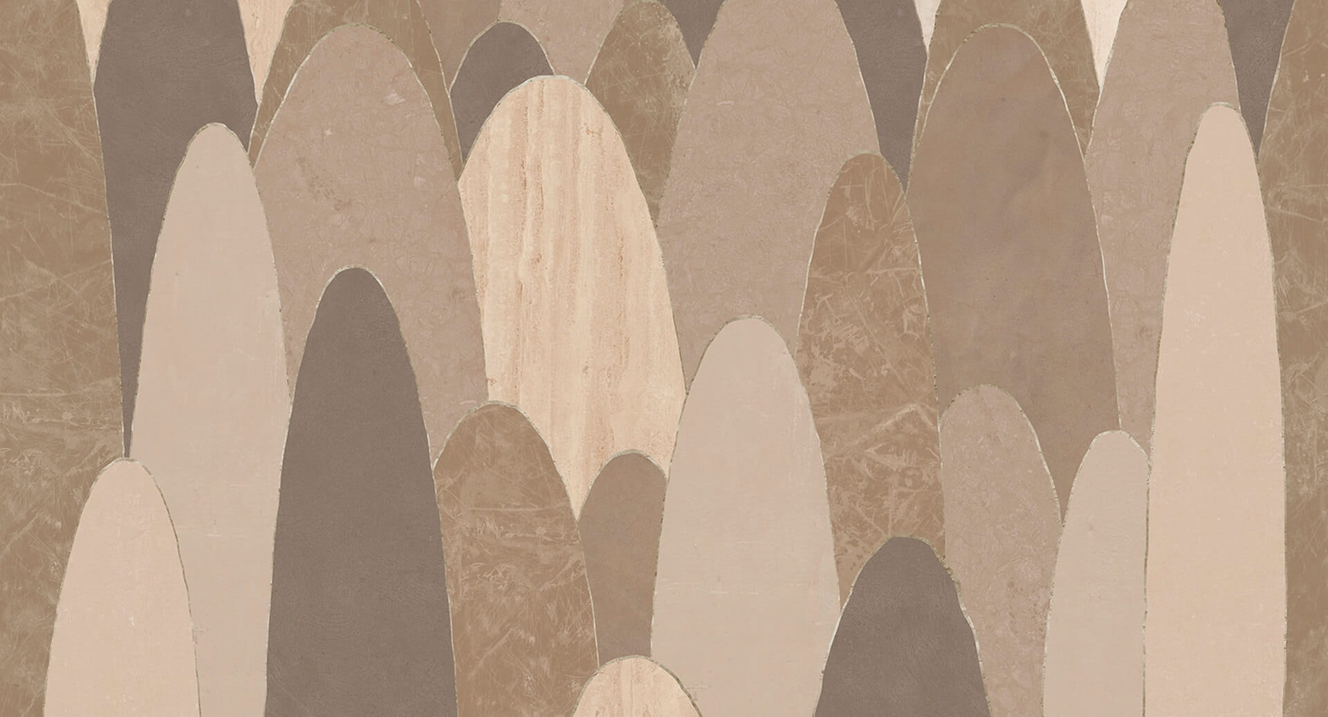 Fototapeta kamienne formy Muance MU16052 Soft Horizons Ivory