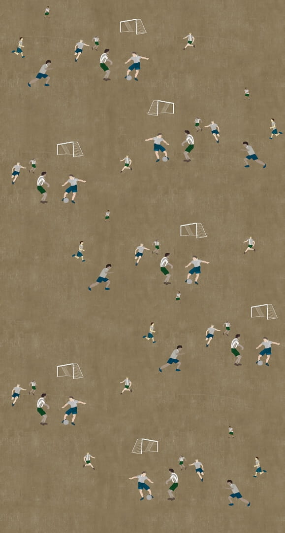 Fototapeta piłka nożna Rebel Walls R21782 Soccer Sand Hot Pops