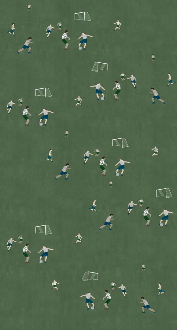 Fototapeta piłka nożna Rebel Walls R21783 Soccer Green Hot Pops
