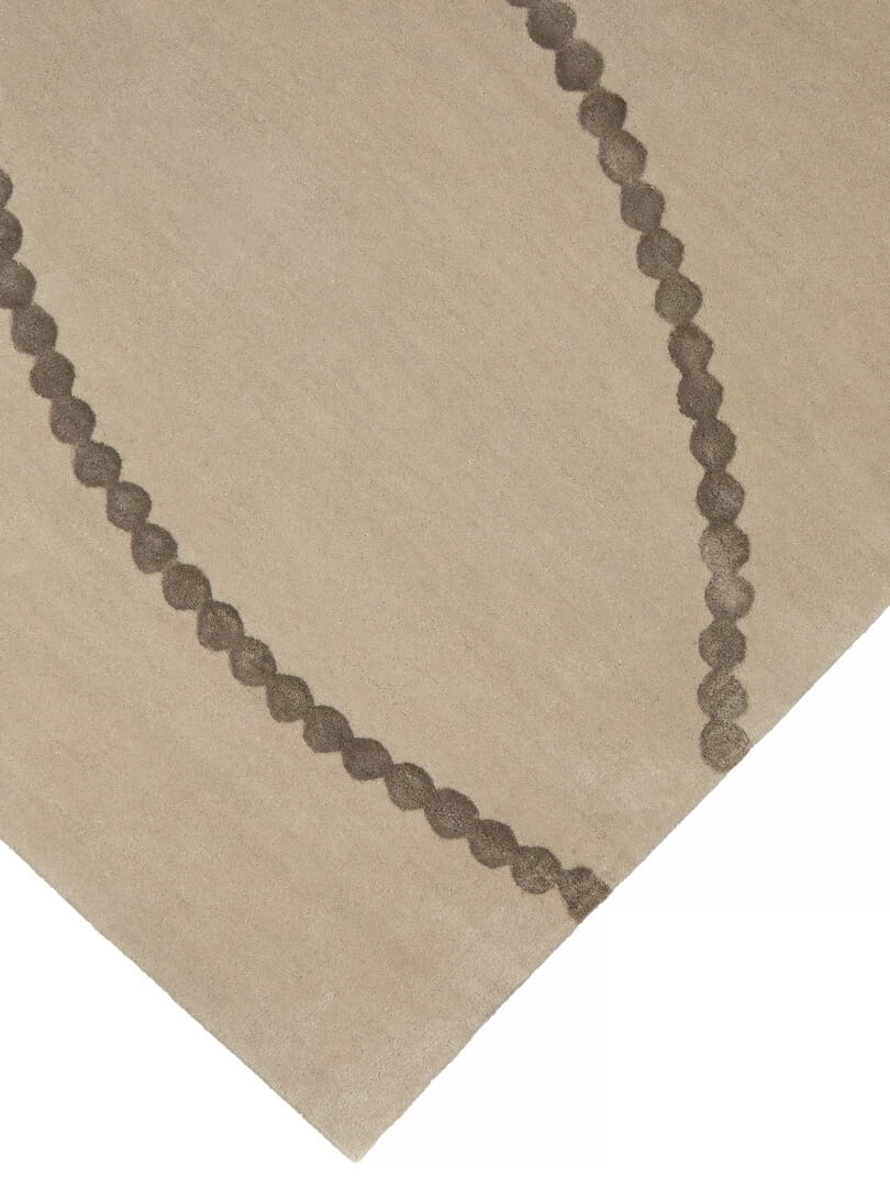 Dywan finezyjne linie Carpets & More X Magda Fornal 5012 LUNA BEIGE LIGHT BROWN Classics