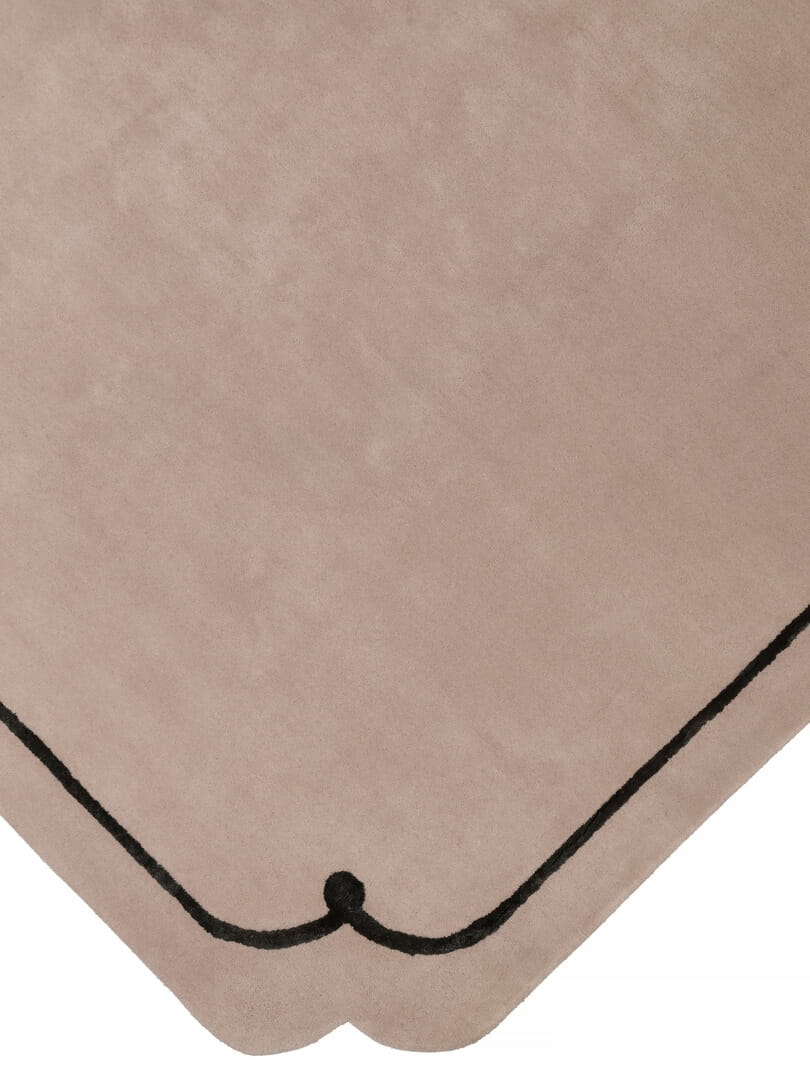 Dywan klasyczny Carpets & More X Magda Fornal 5024 COOKIE PINK BLACK Classics