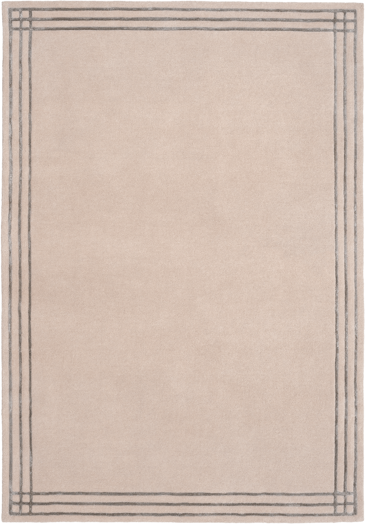 Dywan klasyczny wełniano-wiskozowy Carpets & More X Magda Fornal 5025 LINEA BEIGE LIGHT BROWN Classics