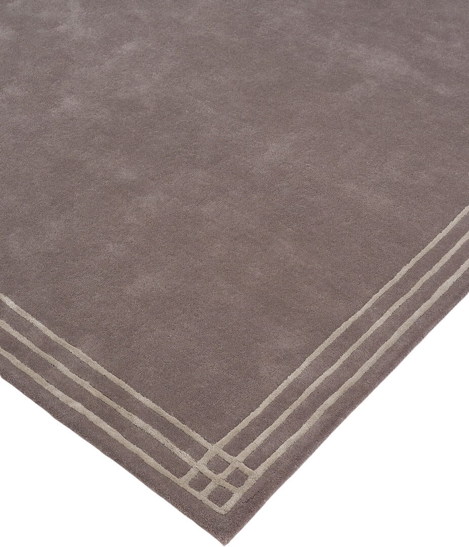 Dywan klasyczny wełniano-wiskozowy Carpets & More X Magda Fornal 5026 LINEA GREY CREAM Classics