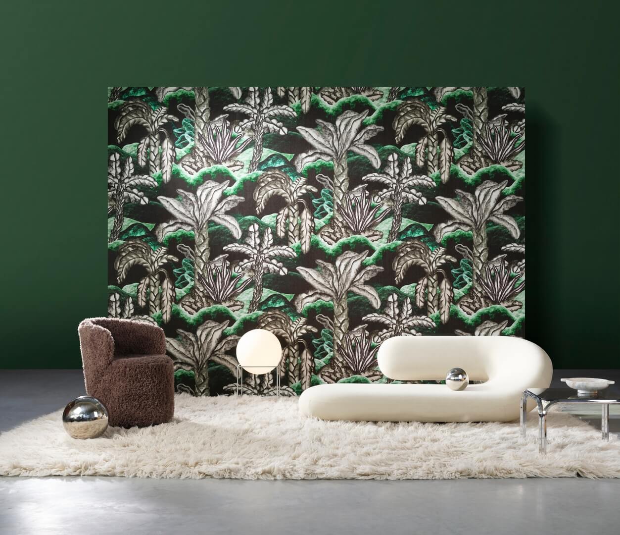 Tapeta tekstylna - tropikalny ogród Arte Balata Garden 97731 Decors & Panoramiques