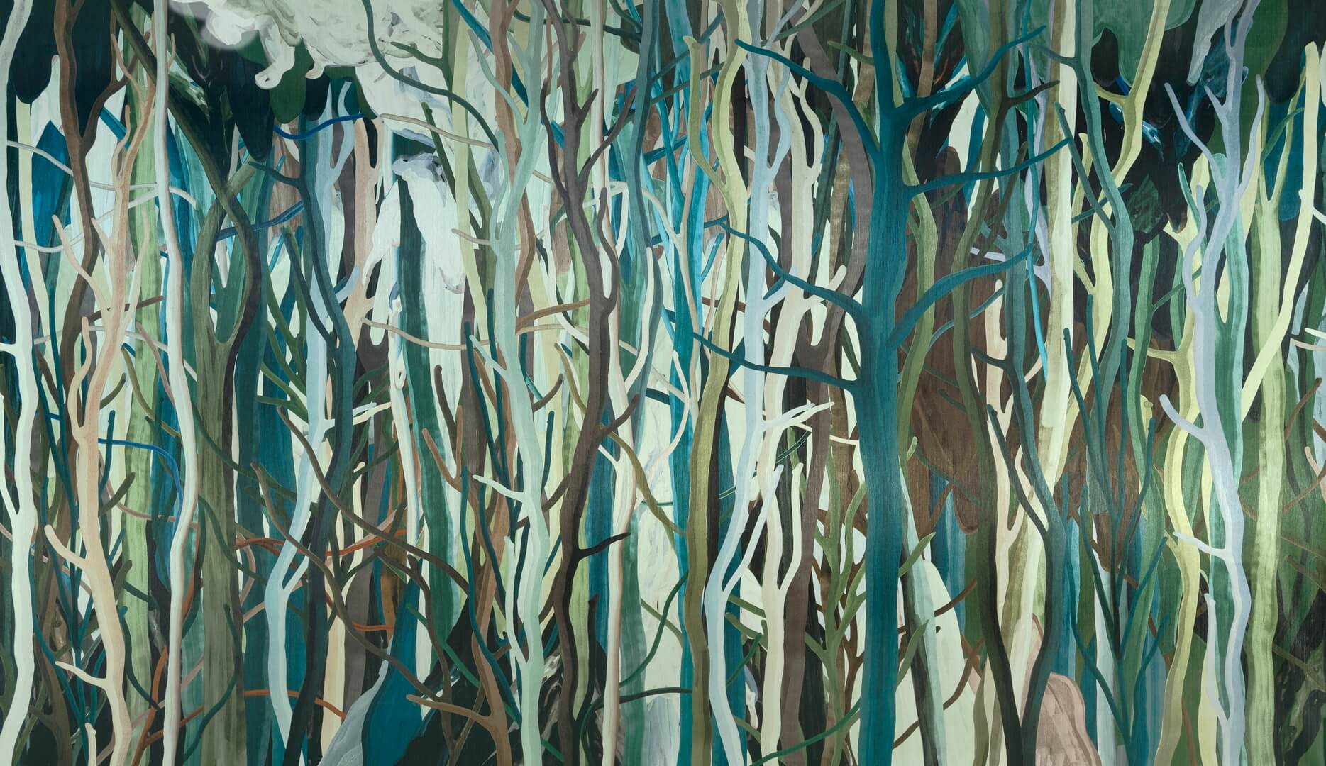 Mural tekstylny - artystyczny krajobraz Arte Mangrove 97740 Decors & Panoramiques