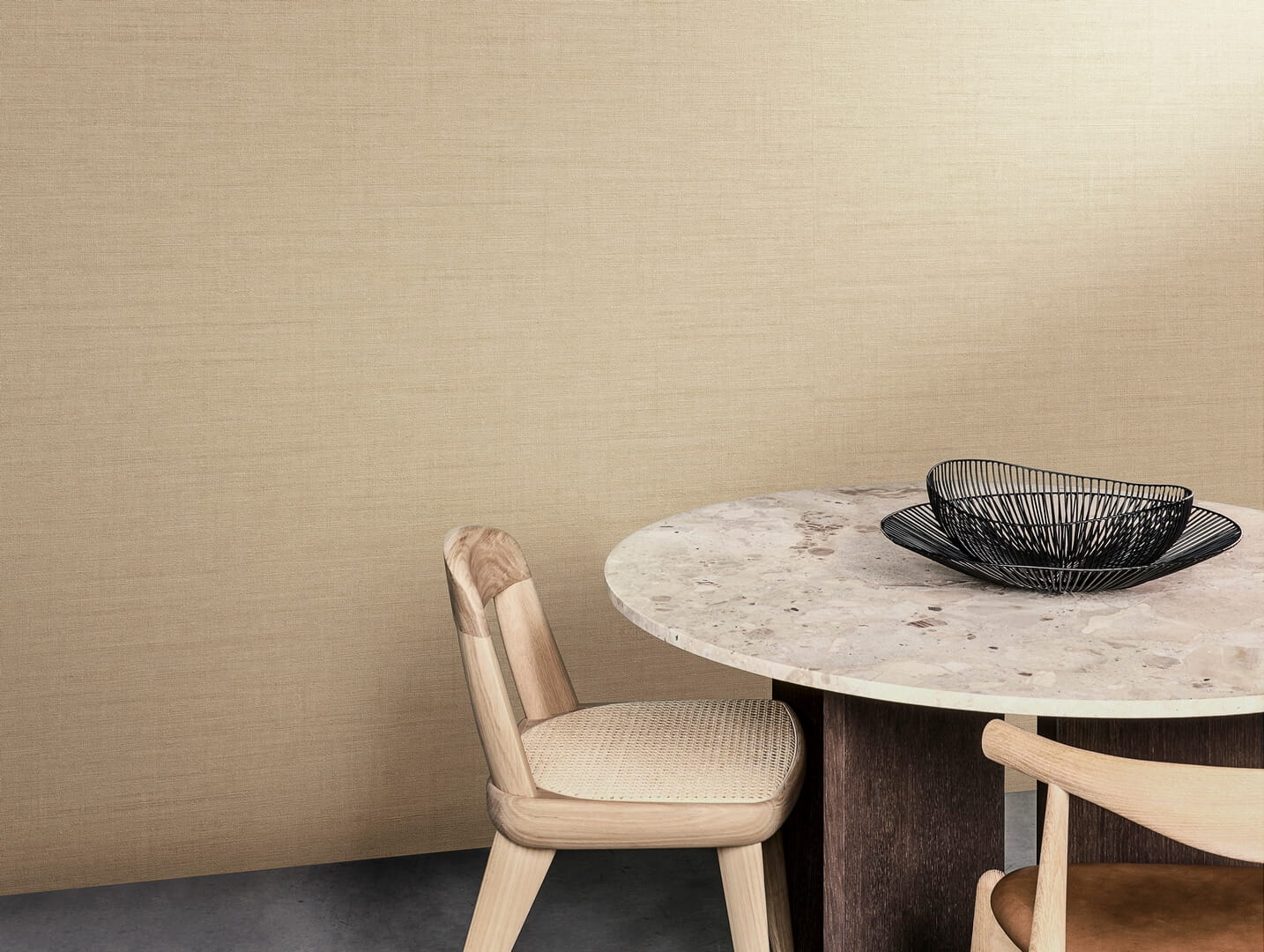 Tapeta obiektowa imitująca lniane płótno Arte Flemish Flax 67724 Contract