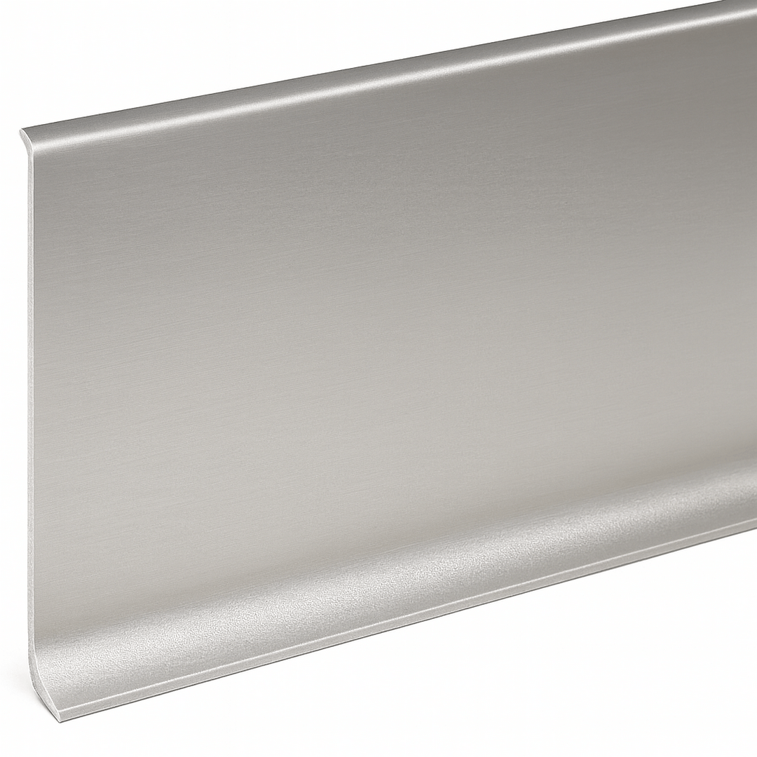 Listwa przypodłogowa aluminiowa AF060A  AluFit - wys. 6 cm