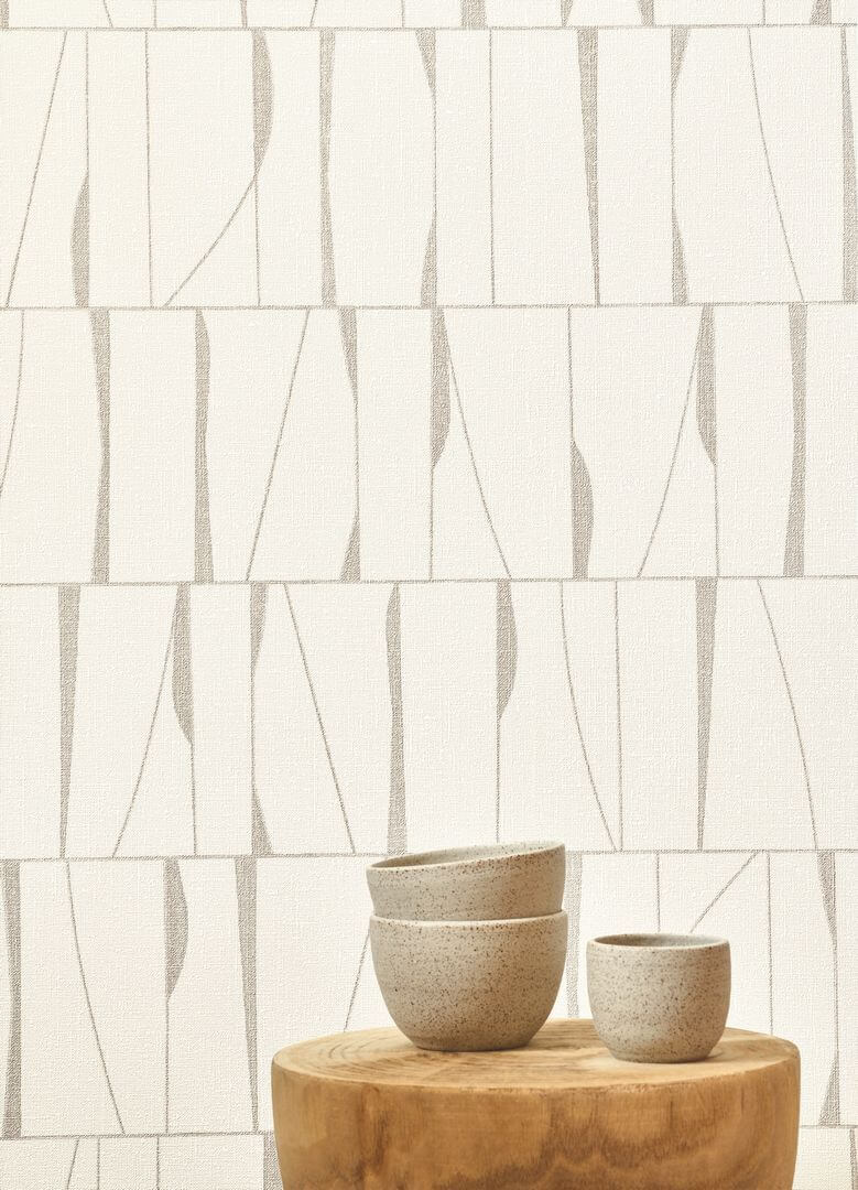 Tapeta z graficznym wzorem Casadeco RITU 201931120 Otavia Rituel