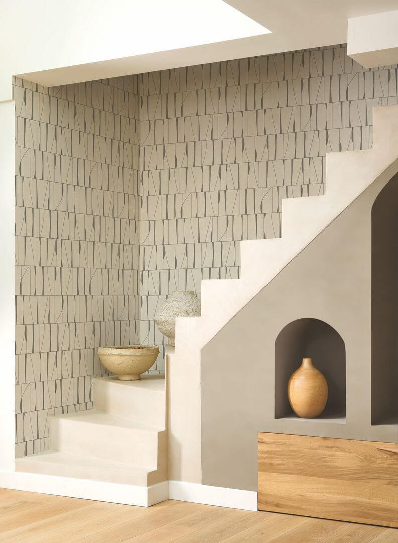 Tapeta z graficznym wzorem Casadeco RITU 201939219 Otavia Rituel