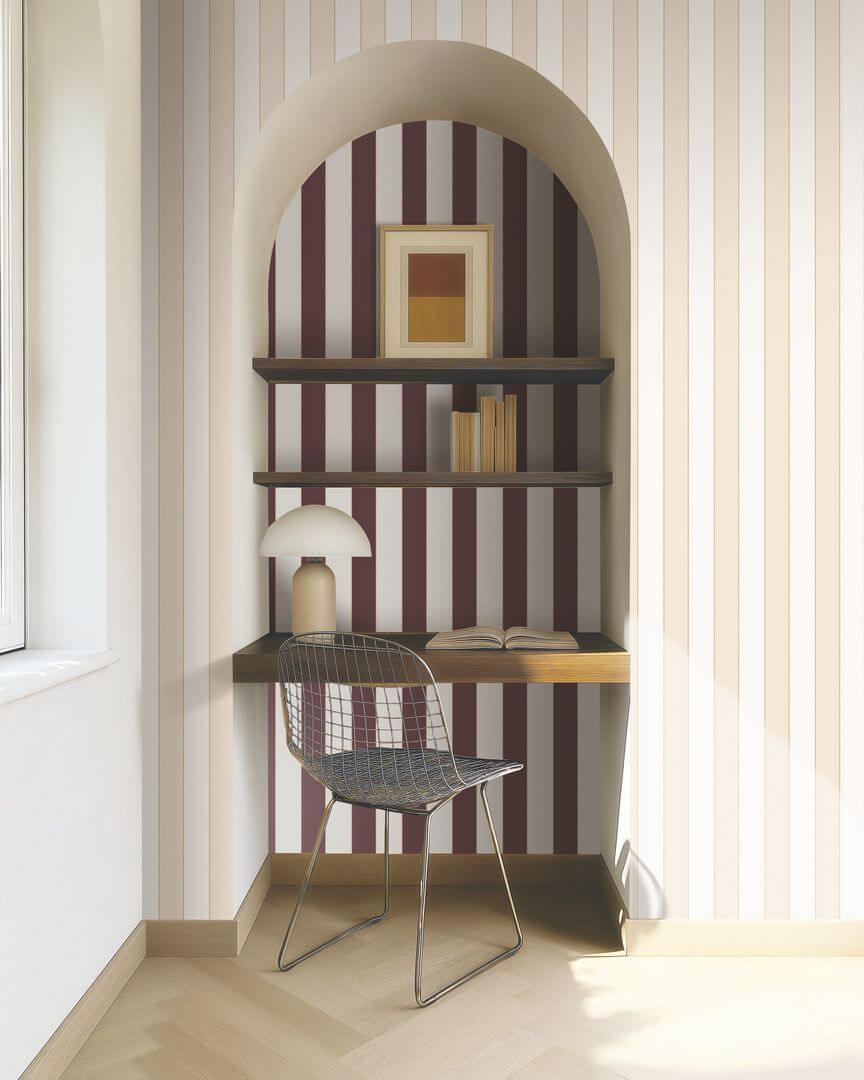Tapeta paski Caselio MSI 101075050 Golden Lines Maison Simeon