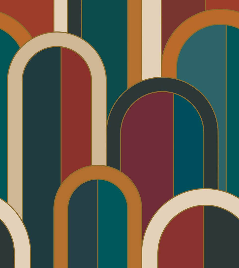 Mural w stylu art-deco Caselio MSI 107446101 M Barthelemy Maison Simeon