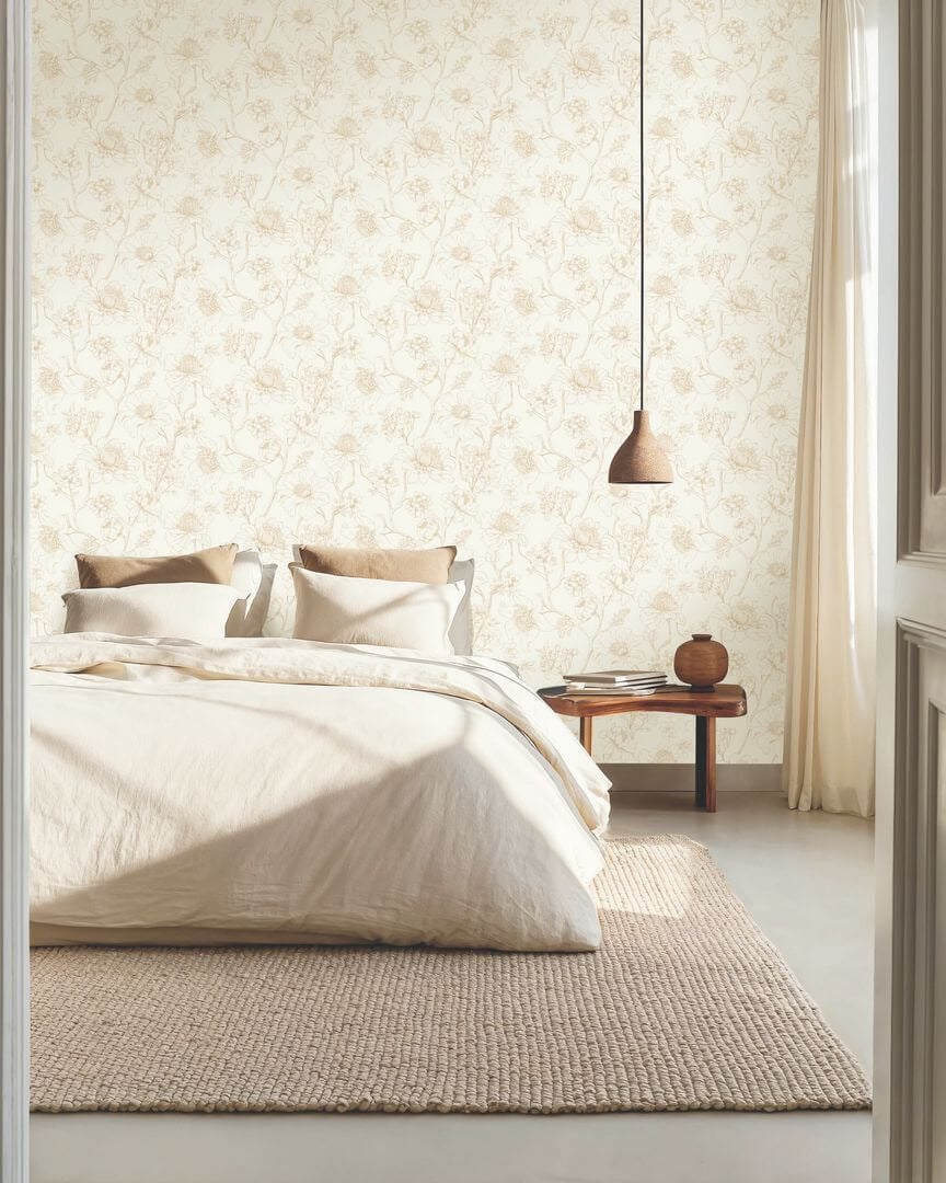 Tapeta kwiatowe pnącza Caselio 107070244 Silent Garden Moonlight III