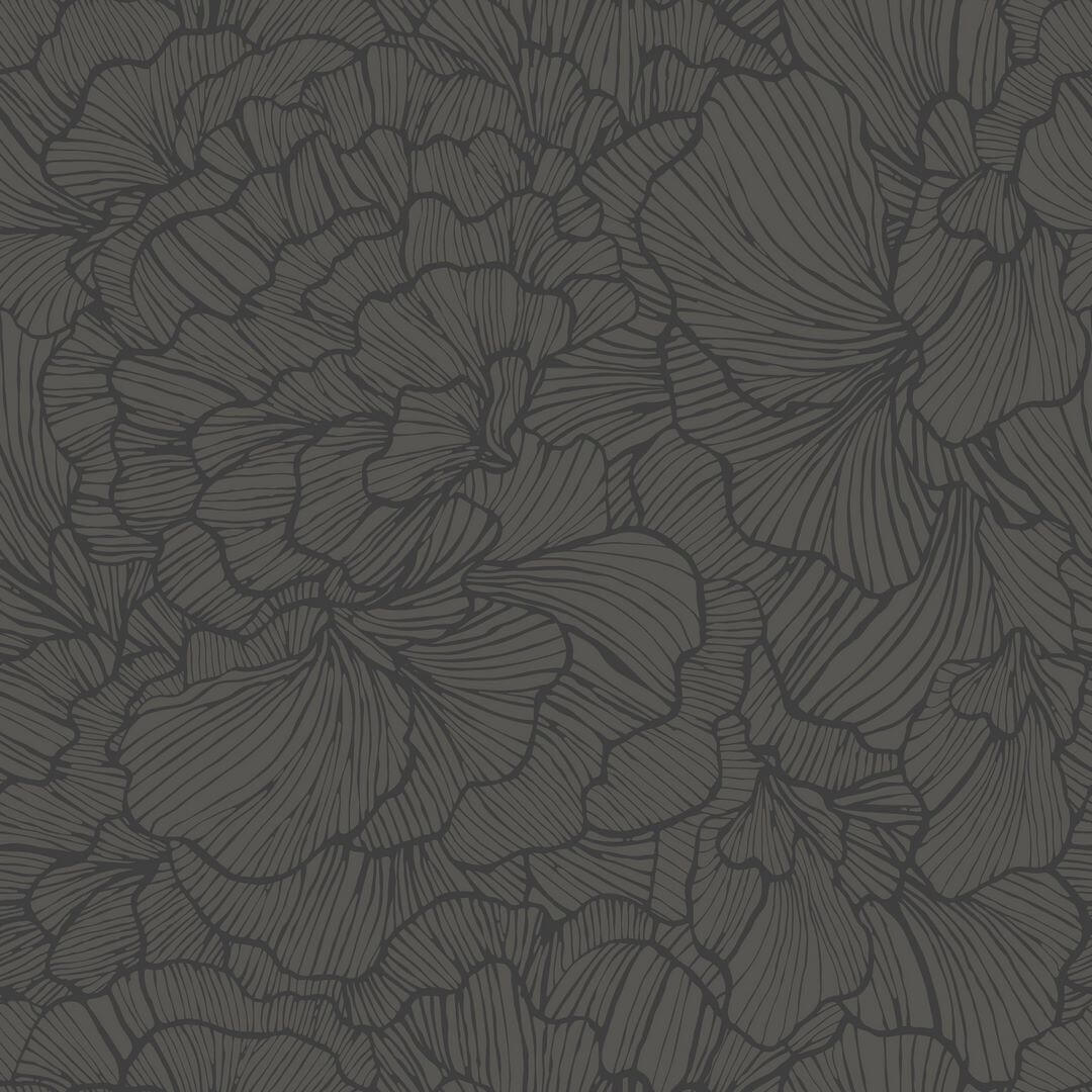 Tapeta eleganckie kwiaty Caselio 107089957 Delicate Petals Moonlight III