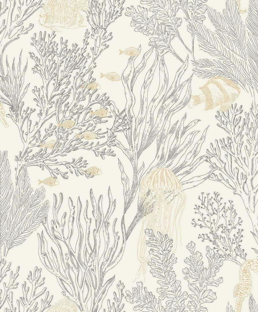 Tapeta morskie głębiny Caselio 107190971 Deep Abyss Moonlight III