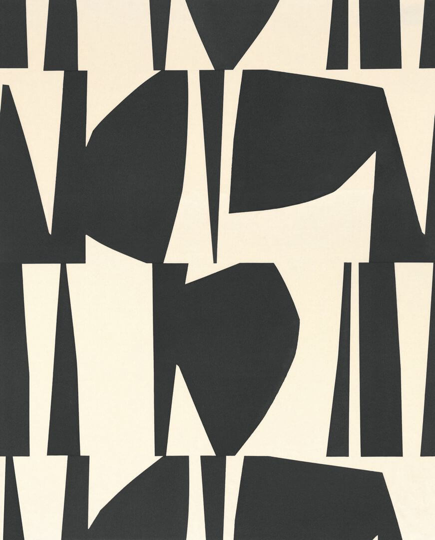 Mural z geometrycznym wzorem Caselio 107250902 L Graphic Art Moonlight III