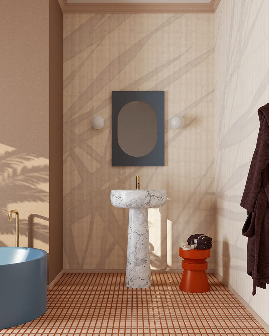 Fototapeta inspirowana naturą Inkiostro Bianco INKOORO2304 Siesta IInediti Serie 05