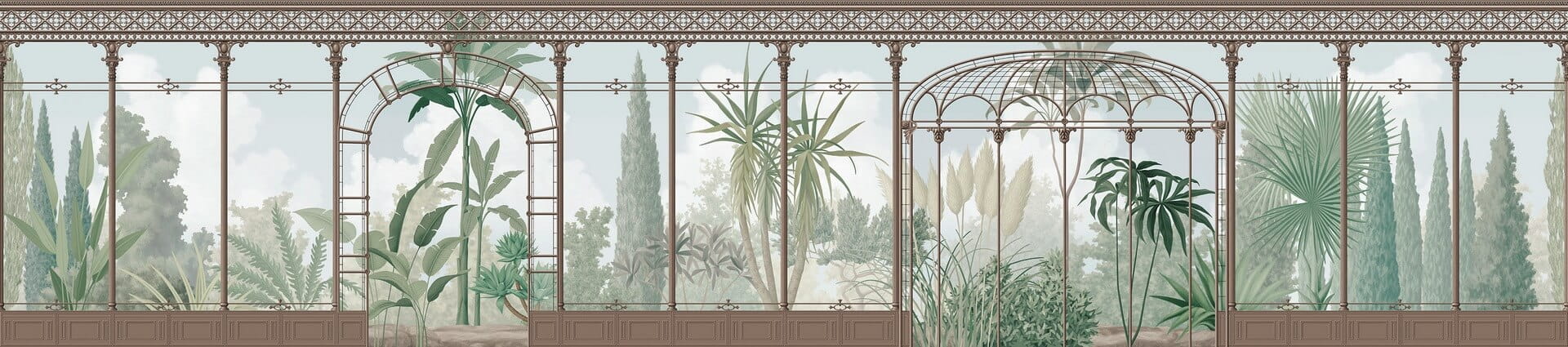 Fototapeta oranżeria botaniczna London Art BNV17-A Le Verre Botanique
