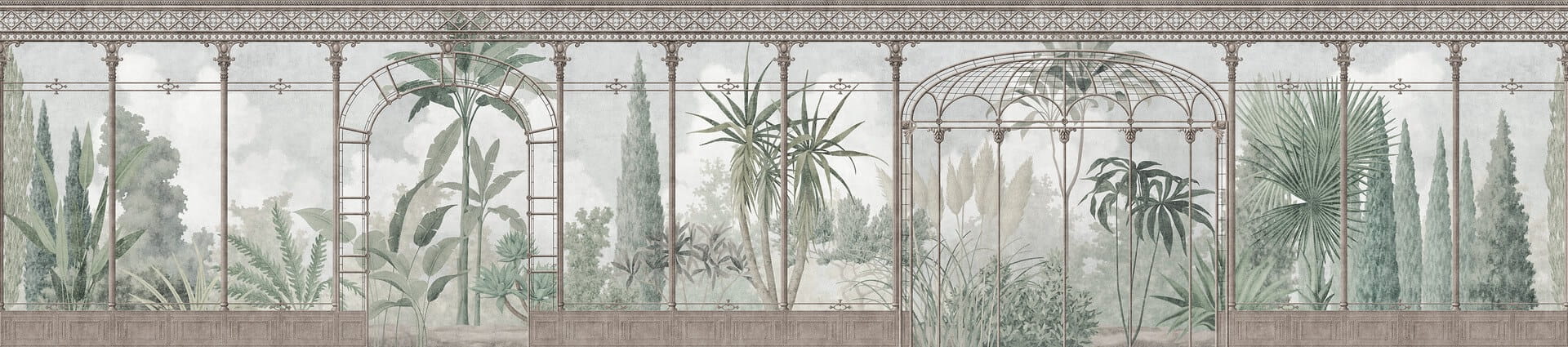 Fototapeta oranżeria botaniczna London Art BNV17-B Le Verre Botanique