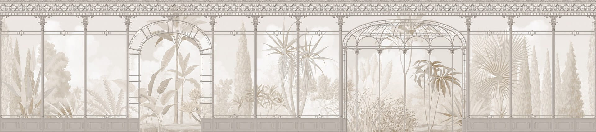 Fototapeta oranżeria botaniczna London Art BNV17-D Le Verre Botanique