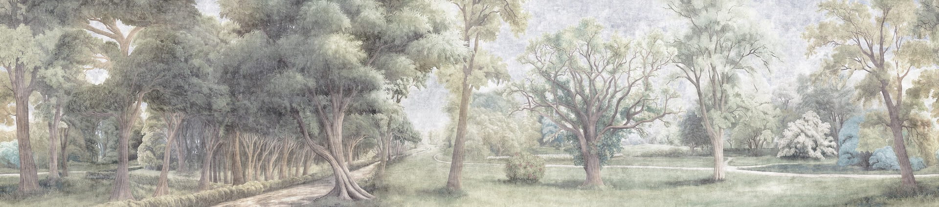 Fototapeta krajobraz eleganckiego parku London Art BNV18-B Le Parc Elegant