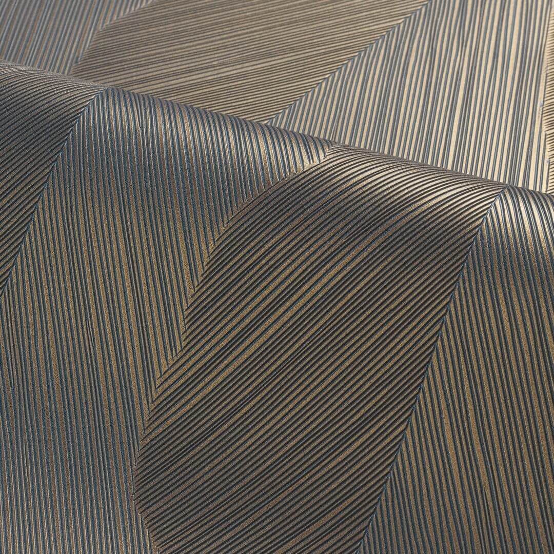 Tapeta metaliczne linie Casamance 74910304 Strie Ecrin