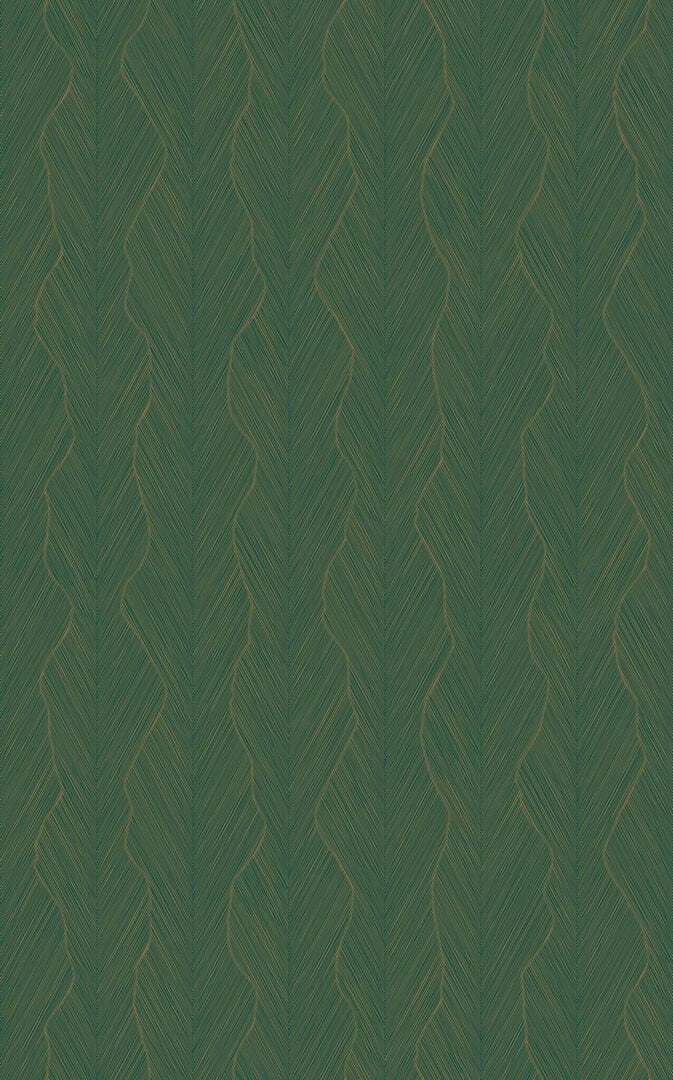 Tapeta metaliczne linie zielono-złota Casamance 74910406 Strie Ecrin