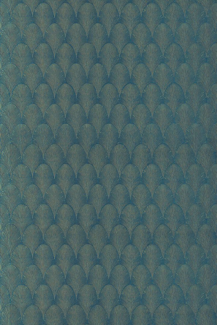 Tapeta wachlarze art-deco Casamance 75782344 Tourmaline Ecrin