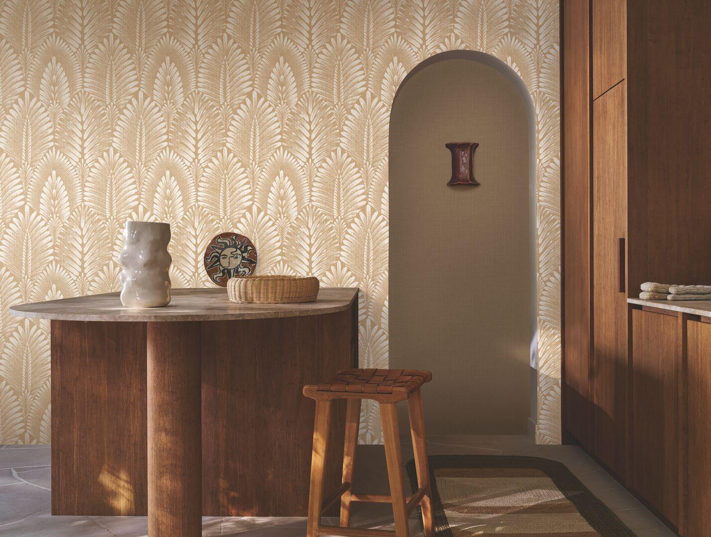 Tapeta liście palmy Casamance 75470814 Alisio Lanzea