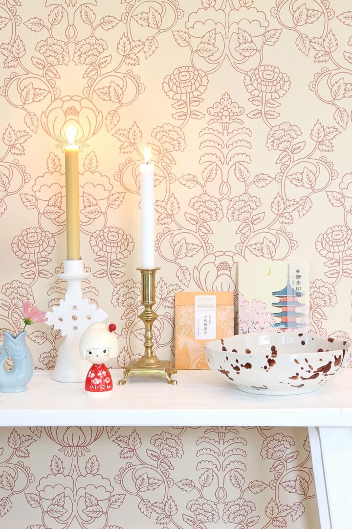 Tapeta roślinny ornament Majvillan 161-01 Cherie Spritz A Sipp of Summer's Spell