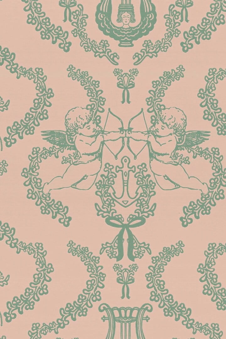 Tapeta ornamenty i girlandy Majvillan 166-02 Flame of Love A Sipp of Summer's Spell