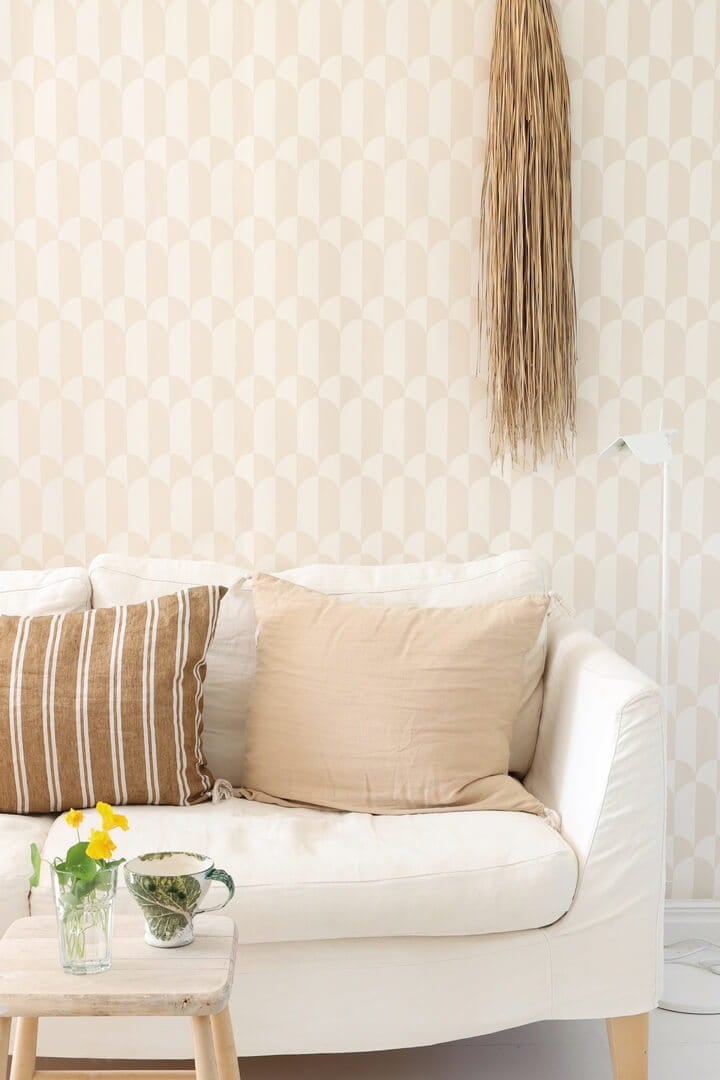 Tapeta geometryczna Majvillan 170-01 Wipped Cream A Sipp of Summer's Spell