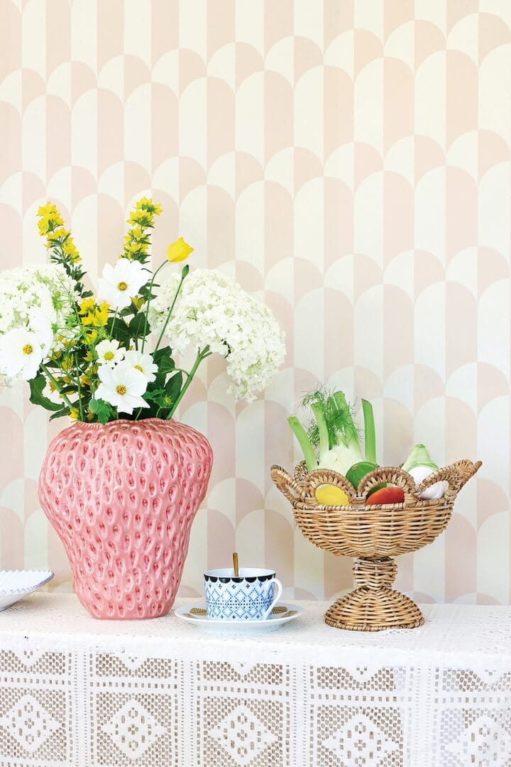 Tapeta geometryczna Majvillan 170-02 Wipped Cream A Sipp of Summer's Spell