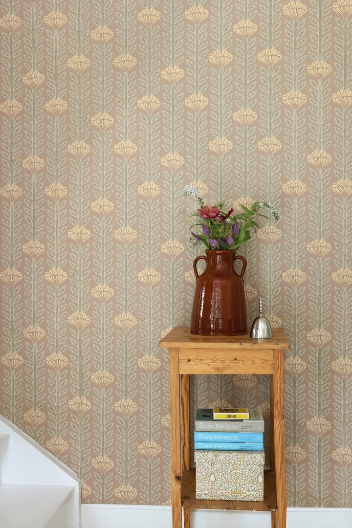 Tapeta stylizowane kwiaty i liście Majvillan 171-03 Caipirinha A Sipp of Summer's Spell