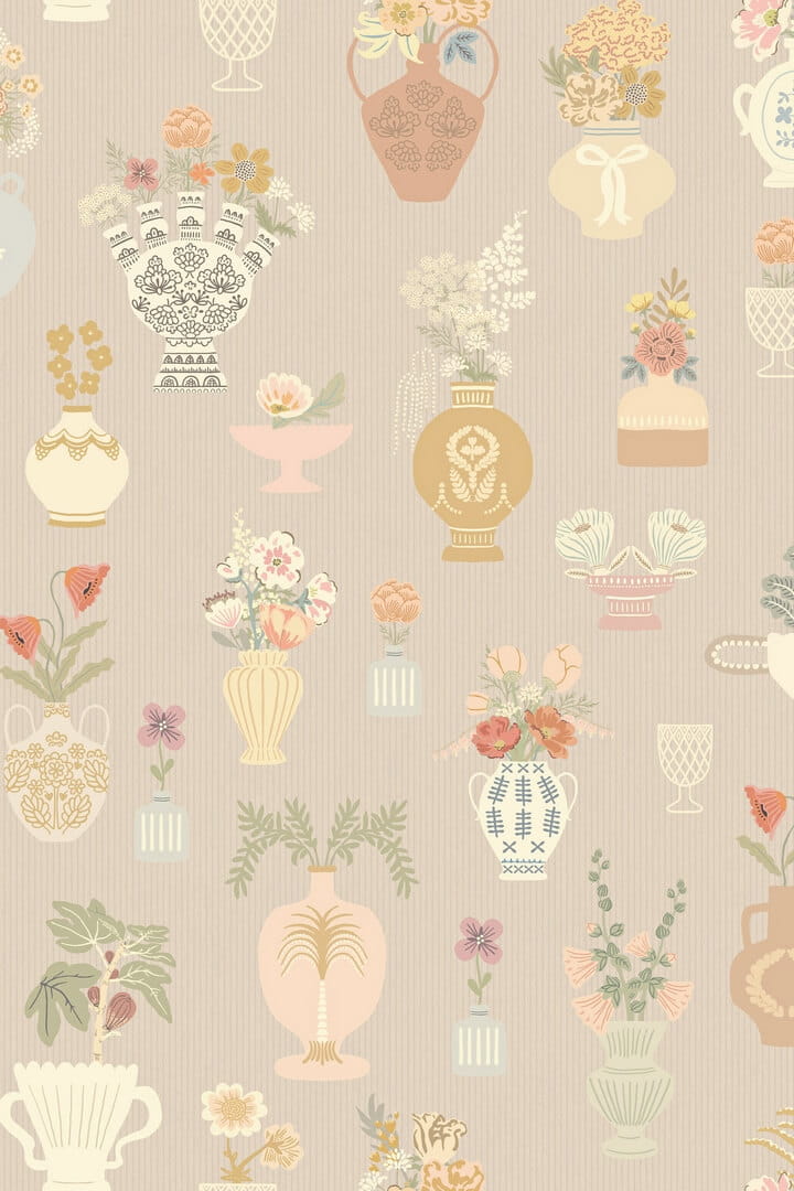 Mural kwiaty w wazonach Majvillan 901-01 Floral Daiquri A Sipp of Summer's Spell