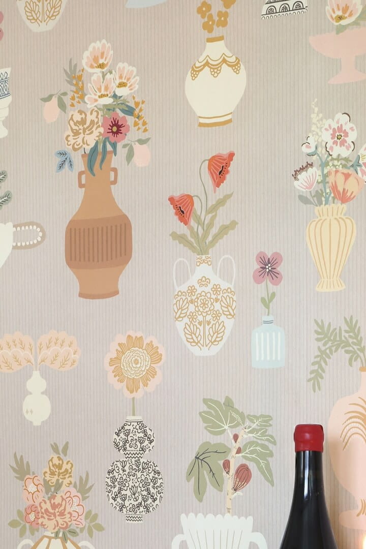 Mural kwiaty w wazonach Majvillan 901-01 Floral Daiquri A Sipp of Summer's Spell