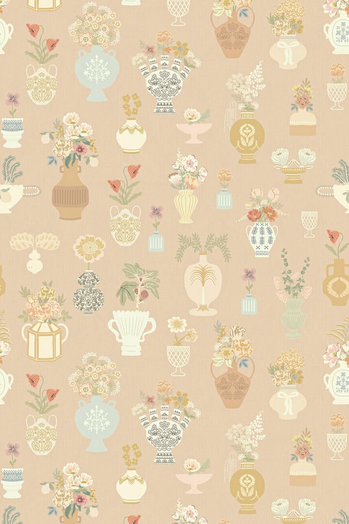 Mural kwiaty w wazonach Majvillan 901-03 Floral Daiquri A Sipp of Summer's Spell