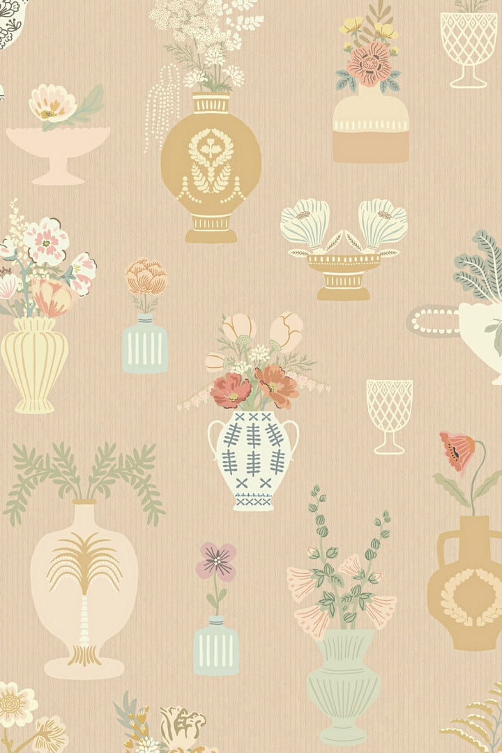 Mural kwiaty w wazonach Majvillan 901-03 Floral Daiquri A Sipp of Summer's Spell