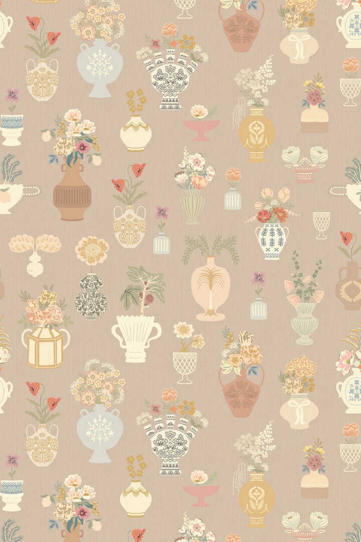 Mural kwiaty w wazonach Majvillan 901-04 Floral Daiquri A Sipp of Summer's Spell
