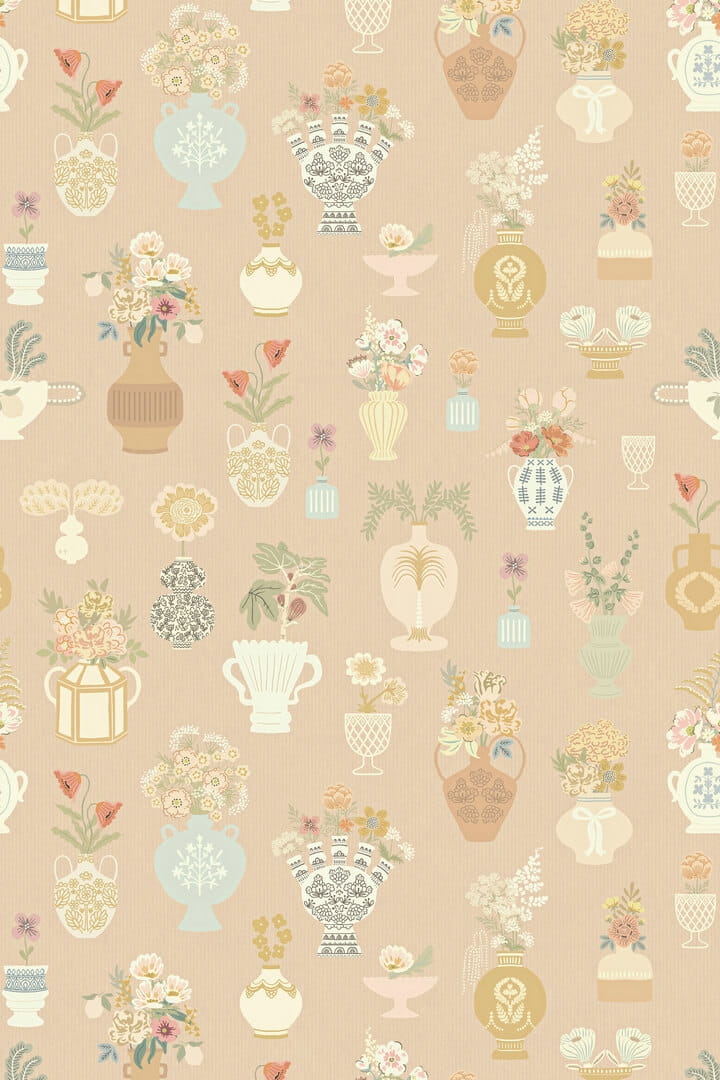 Mural roślinny kwiaty w wazonach XL Majvillan 903-03 Floral Daiquri XL A Sipp of Summer's Spell