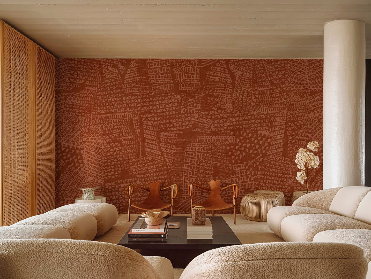 Fototapeta w etnicznym stylu Wall&Deco WDAN2601 Ancestrale Contemporary 2026