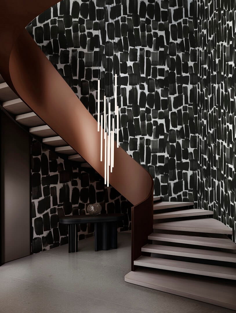 Fototapeta malarskie palmy Wall&Deco WDBA2601 Black Attraction Contemporary 2026